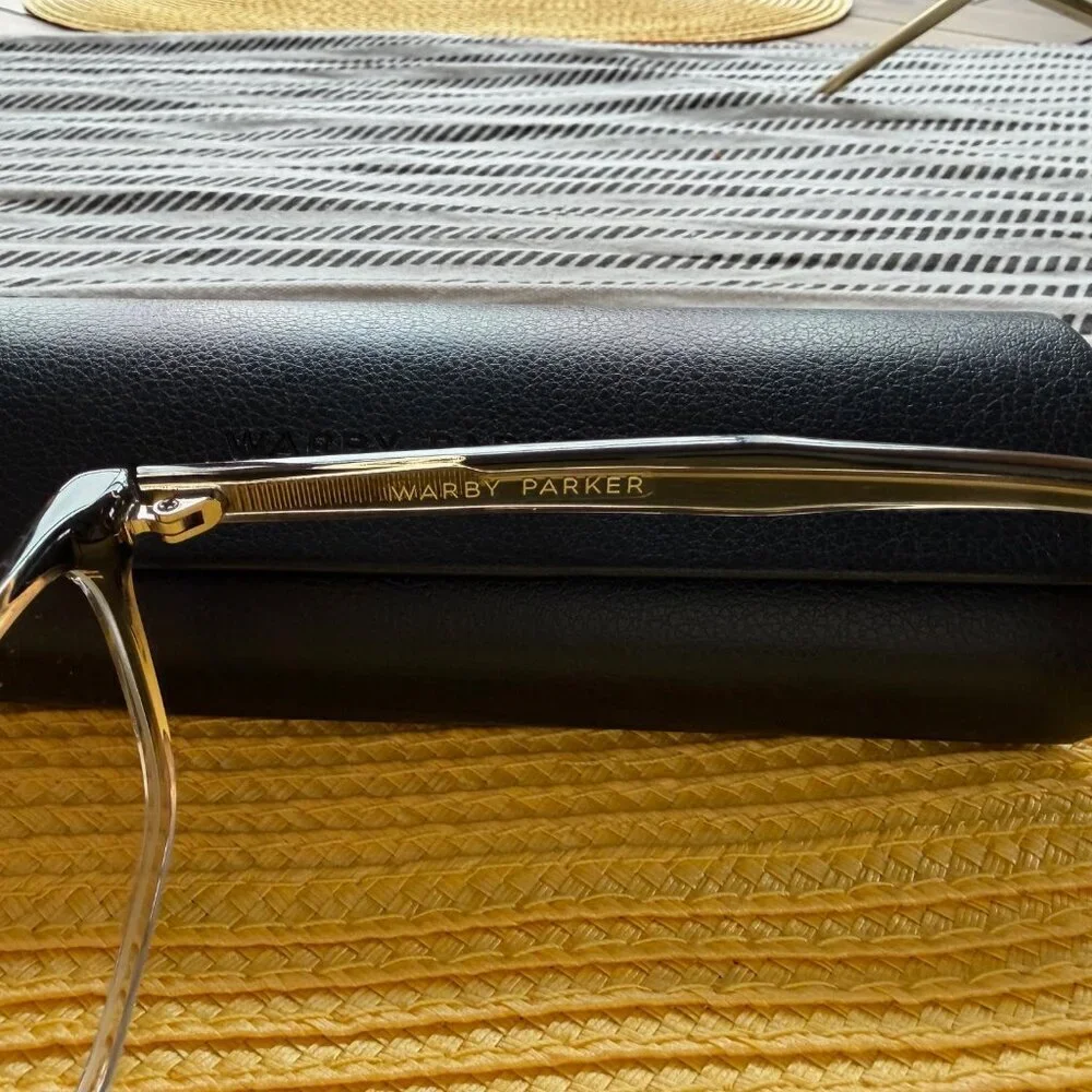 WARBY PARKER WILDER FRAMES IN LIGHT BROWN FADE (Frames only)